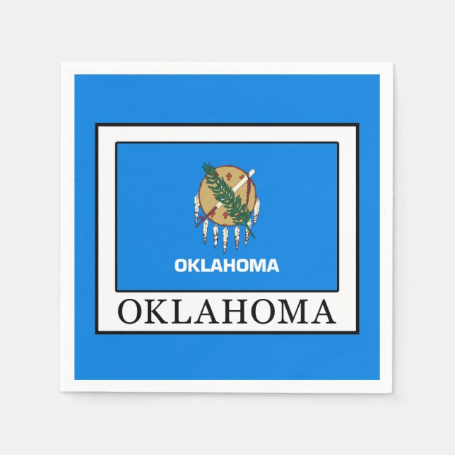 Serviette En Papier Oklahoma (Devant)