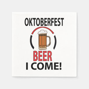 Serviette En Papier Oktoberfest Beer Festival Party Oktoberfest