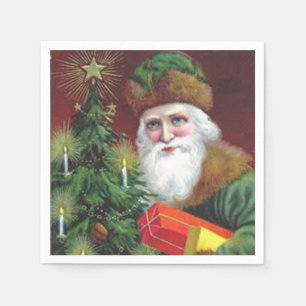 Serviette En Papier Old Saint Nick