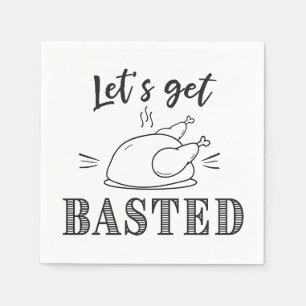 Serviette En Papier On se sert des serviettes de Thanksgiving