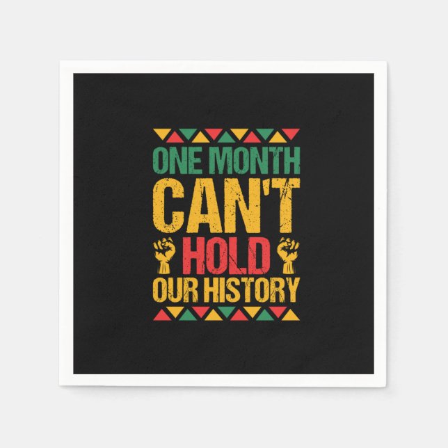 Serviette En Papier one_mois_can_t_hold_our_history_01 (Devant)