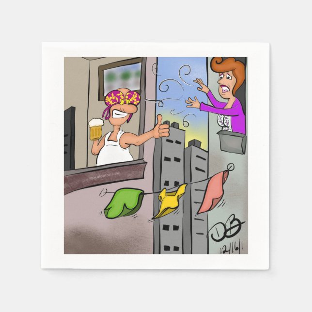 Serviette En Papier Oops Napkins (Devant)