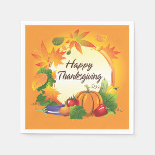 Serviette En Papier Options d'image bon thanksgiving 5