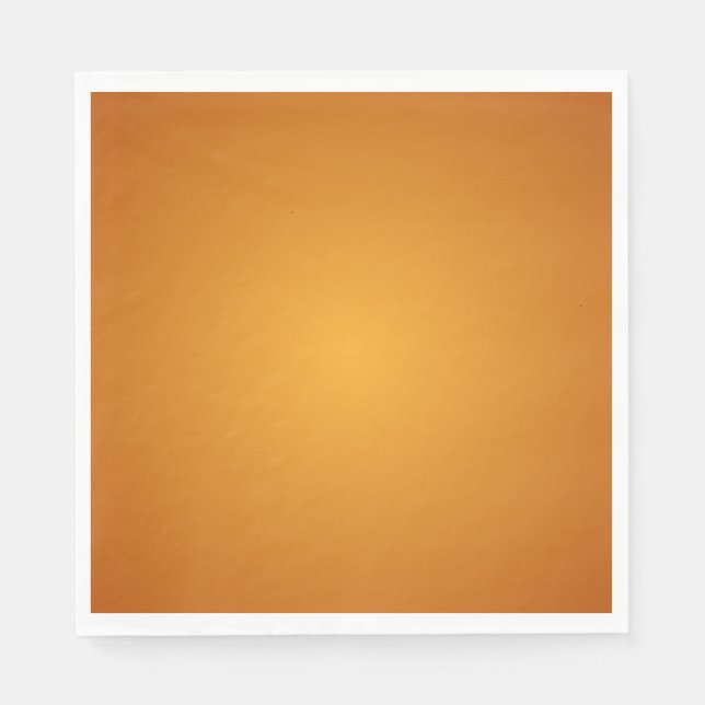 Serviette En Papier Orange doré Orange brûlé Brun doré (Devant)
