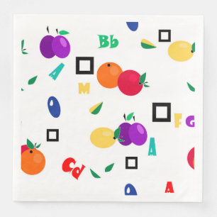 Serviette En Papier Orchard