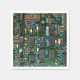 Serviette En Papier Ordinateur Électronique Carte de circuits imprimés