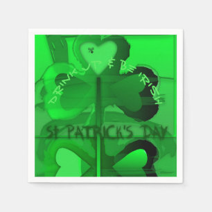 Serviette En Papier Original Joyeux journal de la Saint Patrick Napkin