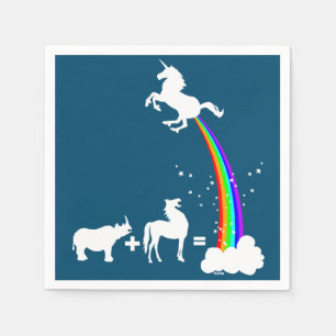 Serviette En Papier Origine de licorne
