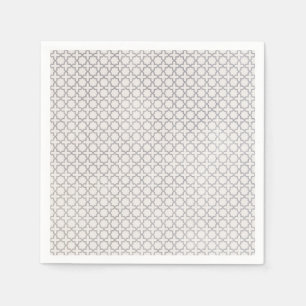 Serviette En Papier Ornement arabesque élégant