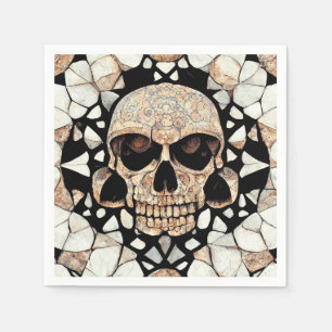 Serviette En Papier Ornement décoratif tribal Maure maya