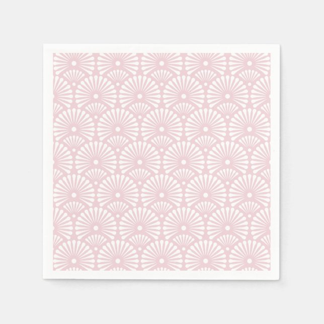 Serviette En Papier Ornement floral (Devant)