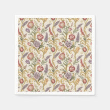 Ornemental Art Floral Ancien Motif de défilement F