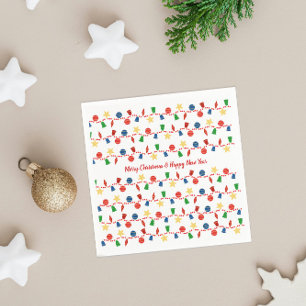 Serviette En Papier Ornements et guirlandes vintage