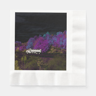 Serviette En Papier oscar feuilles de la fête