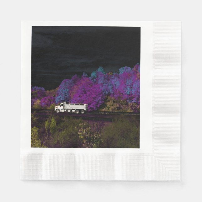 Serviette En Papier oscar feuilles de la fête (Devant)