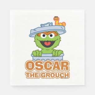 Serviette En Papier Oscar the Grouch Classic Style
