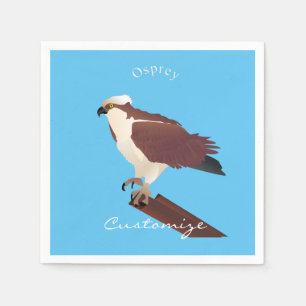 Serviette En Papier Osprey Hawk Raptor Thunder_Cove