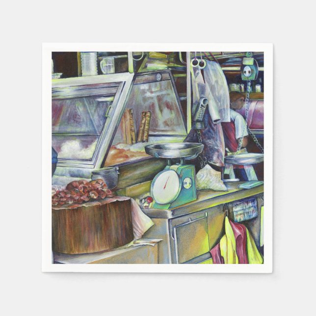 Serviette En Papier Où est le Fish Head Curry ? Singapour (Devant)