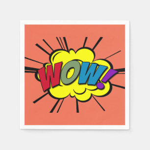 SERVIETTE EN PAPIER OUAH !