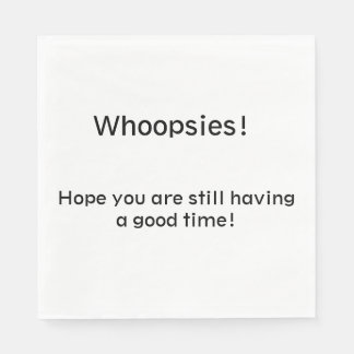 Serviette En Papier Oups !
