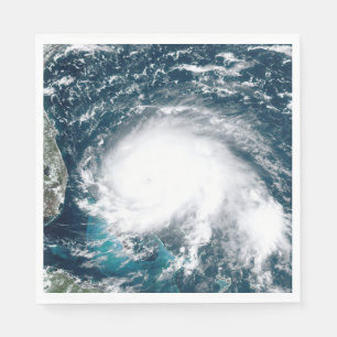 Serviette En Papier Ouragan au large de la côte de Florida Paper