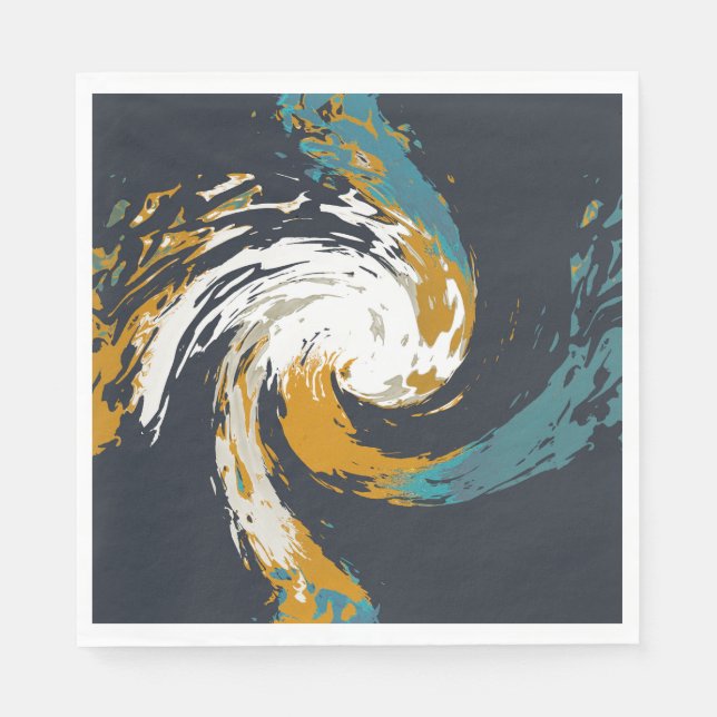 Serviette En Papier Ouragan Twirl (Devant)