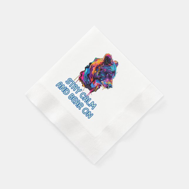 Serviette En Papier Ours (Coin)