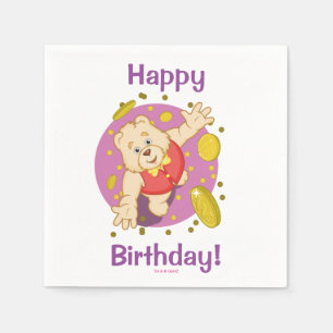 Serviette En Papier Ours de Quizzy
