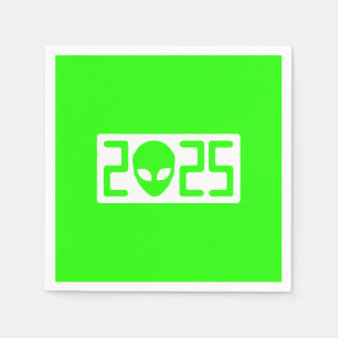 SERVIETTE EN PAPIER OVNI 2025
