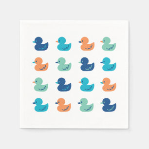 Serviette En Papier Pagaie mignonne de canards Oreiller