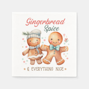 Serviette En Papier Pain d'épices et tout Nice