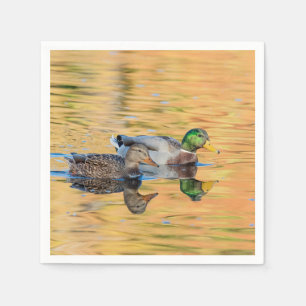 Serviette En Papier Paire de Mallards