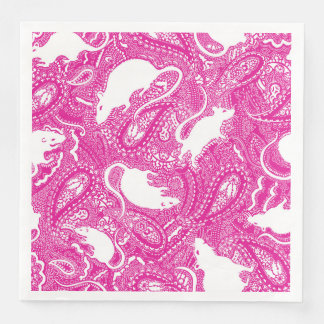 Serviette En Papier Paisley Rats