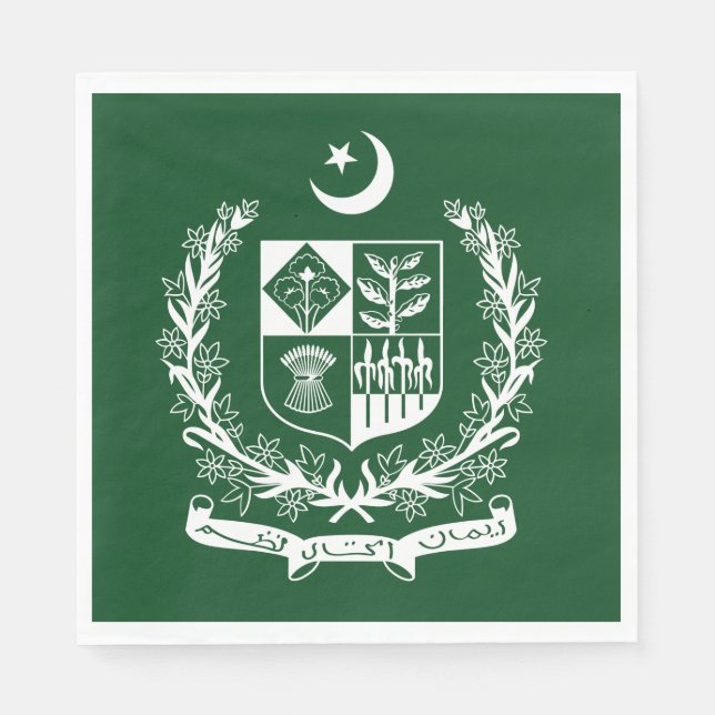 Serviette En Papier Pakistan (Devant)