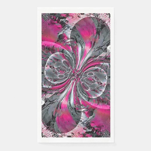 Serviette En Papier Pancartes mixtes (Devant)