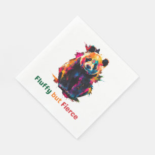 Serviette En Papier Panda