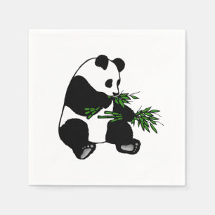 Serviette En Papier Panda géant