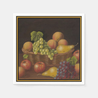 Serviette En Papier Panier de fruits