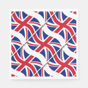 Serviette En Papier Paniers en papier Union Jack de Londres