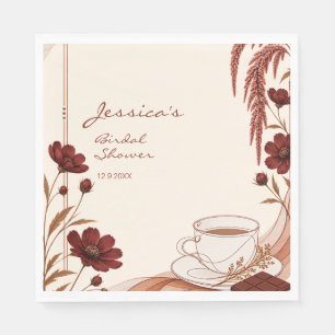 Serviette En Papier Panneau de bienvenue pour une fête prénuptiale au
