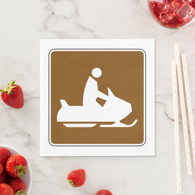 Serviette En Papier Panneau Jet Ski (Créateur téléchargé)