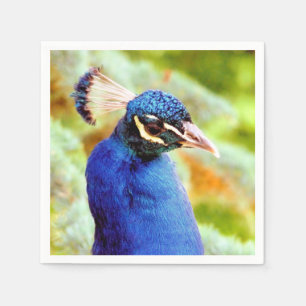 SERVIETTE EN PAPIER PAON  