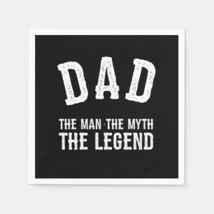 Serviette En Papier Papa The Man