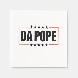 Serviette En Papier Pape Léon XIV Église chrétienne Da Pape