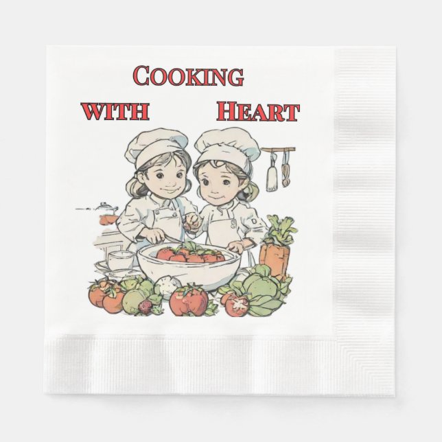 Serviette En Papier Paper Napkin (Devant)