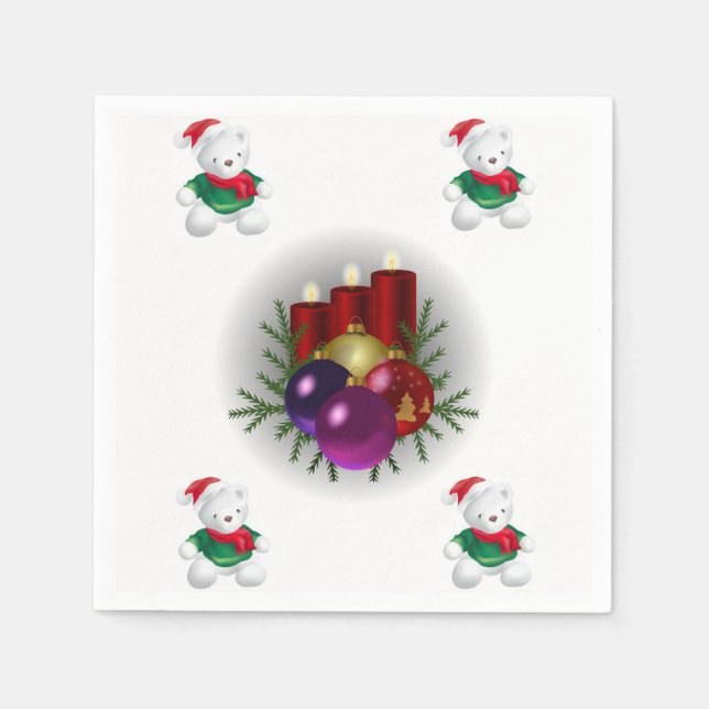 Serviette En Papier Papier (Devant)