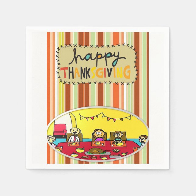 Serviette En Papier Papier (Devant)