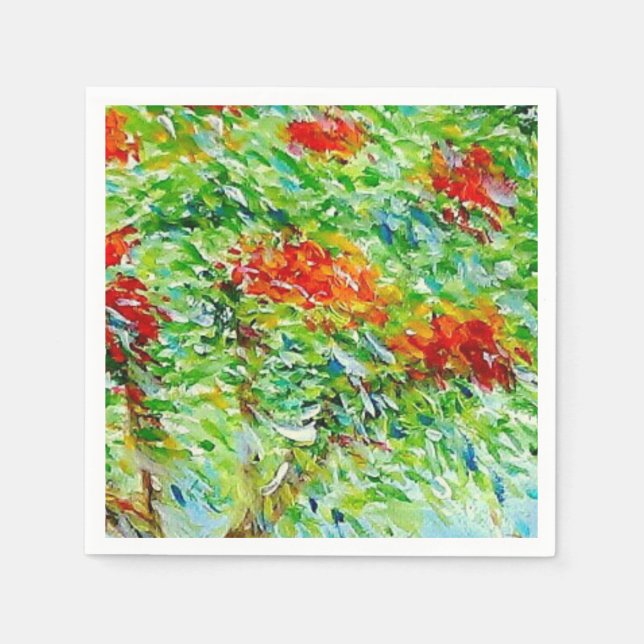 Serviette En Papier Papier (Devant)