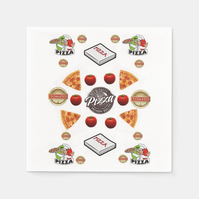 Serviette En Papier Papier (Devant)