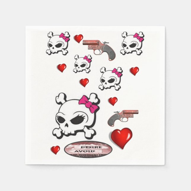 Serviette En Papier Papier (Devant)